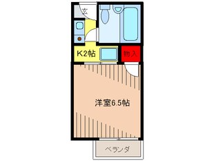 エクセルセジュ－ルの物件間取画像